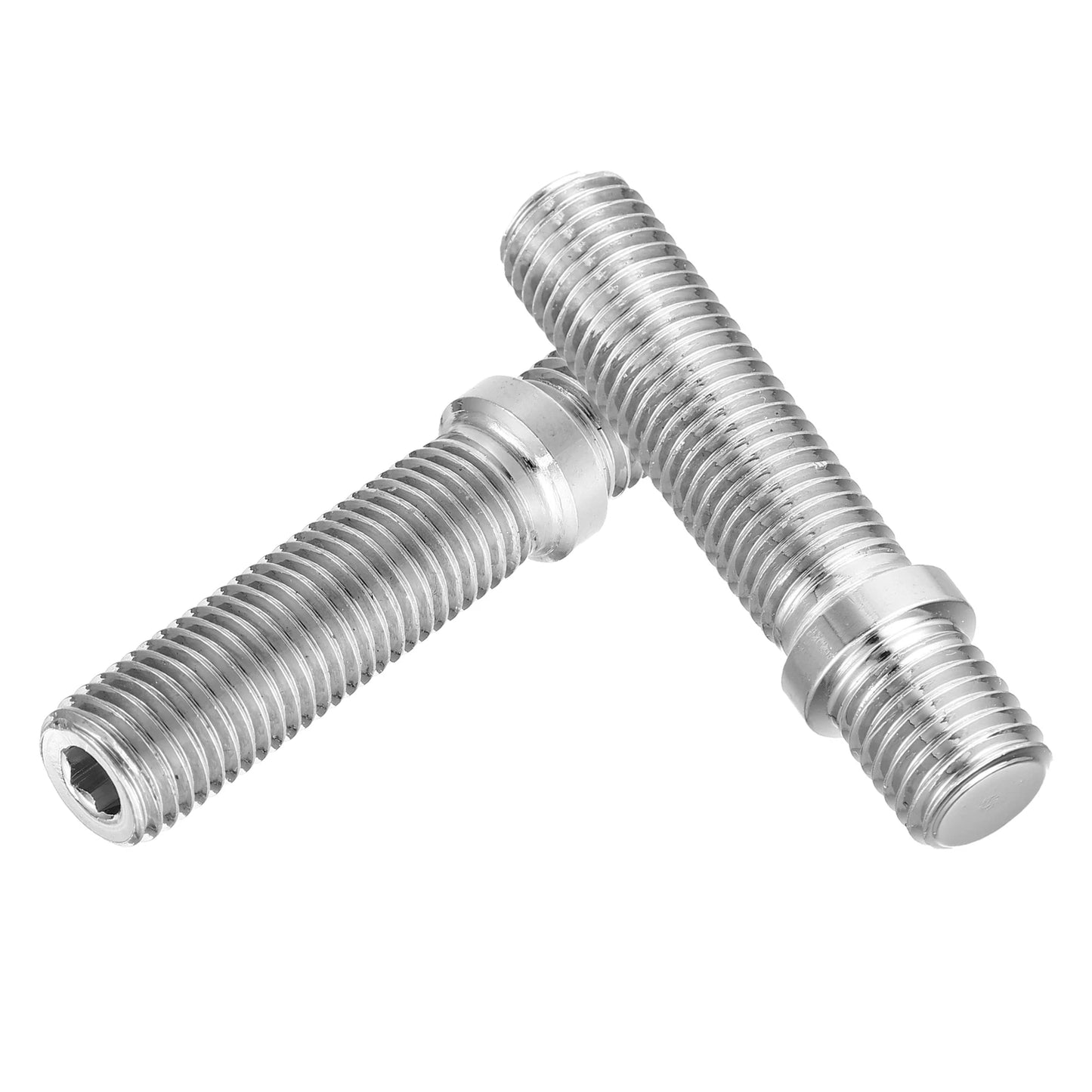 10 x M12x1.5 Car Wheel Studs for BMW (58mm, Silver Tone)