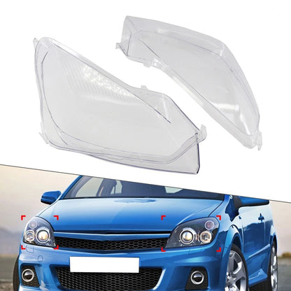 Halogen Headlight Lens Covers for Opel Astra H (2007-2010)