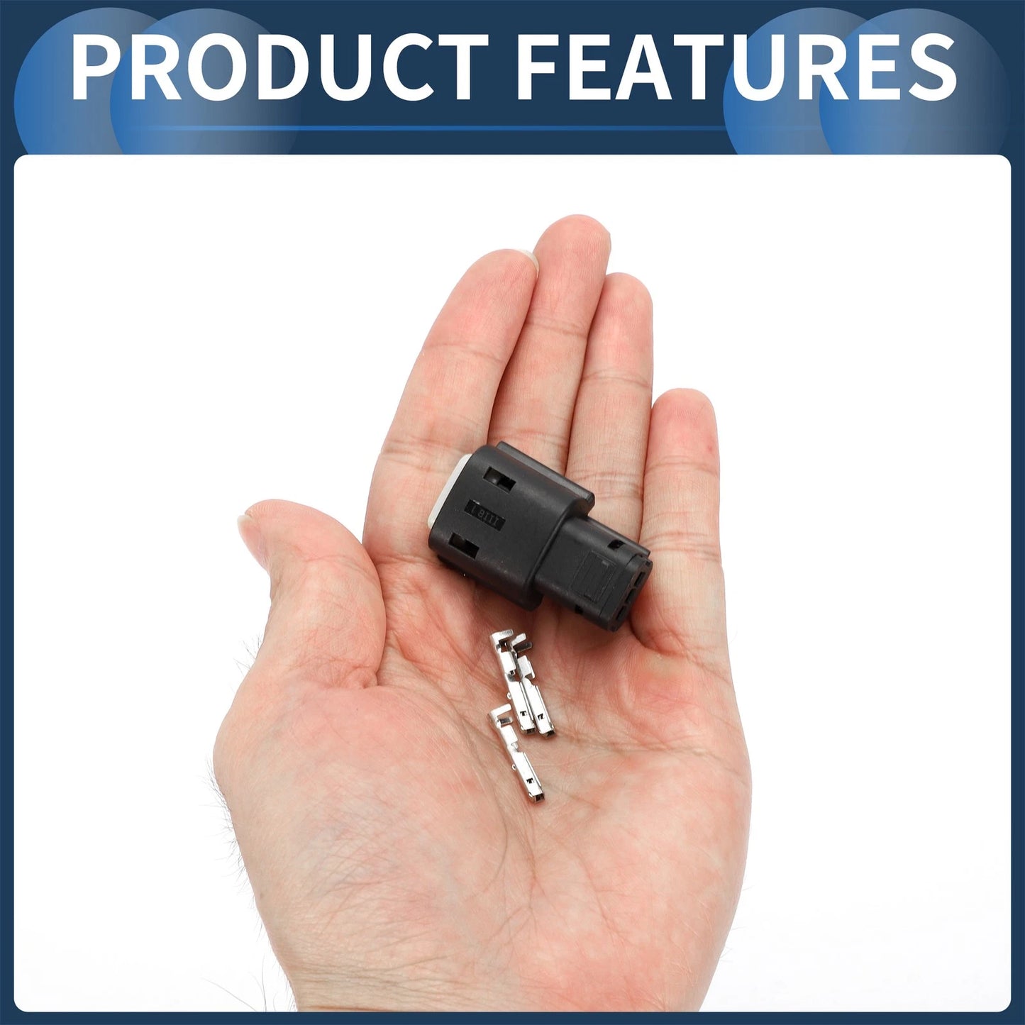 3 Pin Ignition Coil Waterproof Connector Plug for Ford Mazda