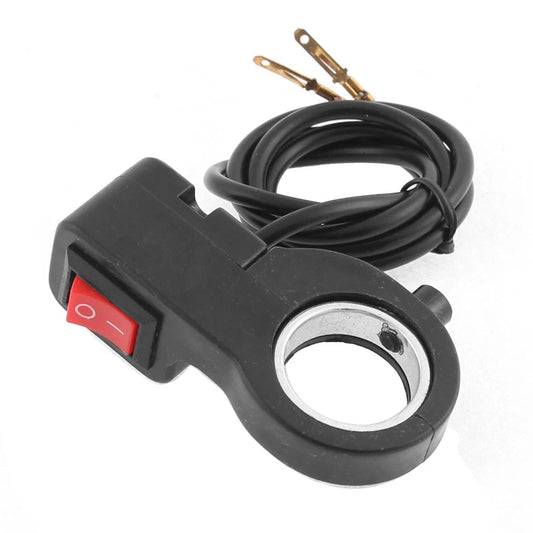 7/8" 22mm Handlebar Headlight ON-OFF Button Switch for Motorcycle