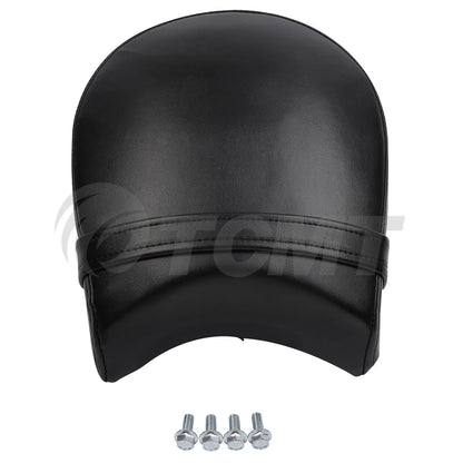 Black Backrest Sissy Bar & Foot Pegs for Victory Gunner Vegas (2015-2017)