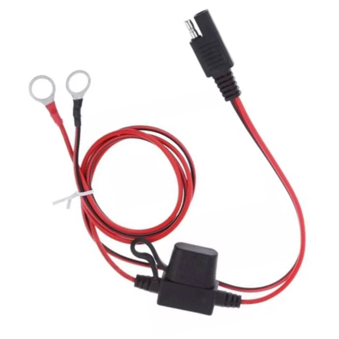 12V SAE to O Ring Connection Cable Adapter for Battery Charging