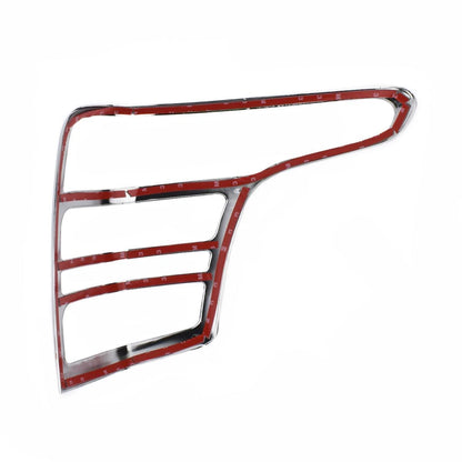Tail Light Lamp Cover Trim Chrome Fits Mitsubishi L200 Triton Pickup 2015-18 D05