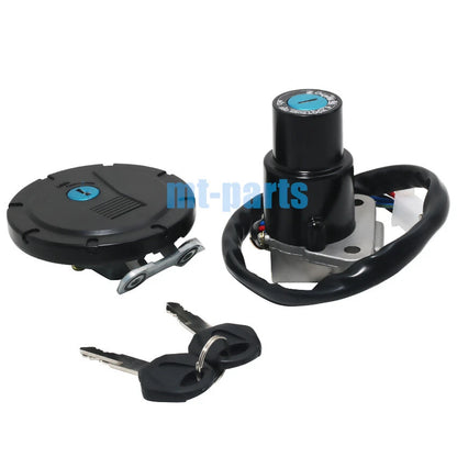 Fuel Cap & Ignition Key Switch Lock for Kawasaki KL250 KLR250 KLR650 (1987-2005)