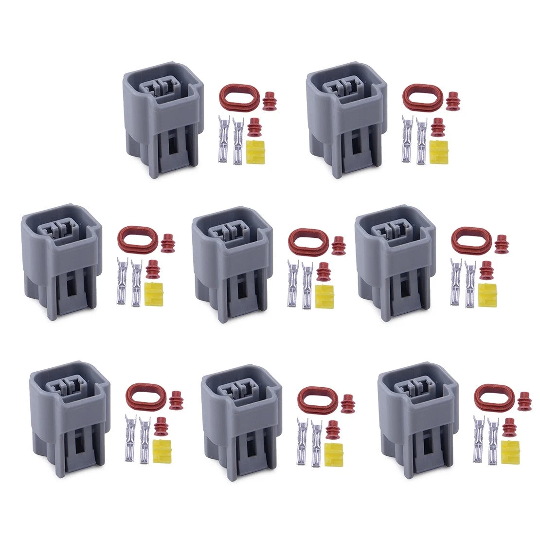 8x Ignition Coil Connectors for Ford 4.6L 5.4L Modular 6.8L V10 Triton