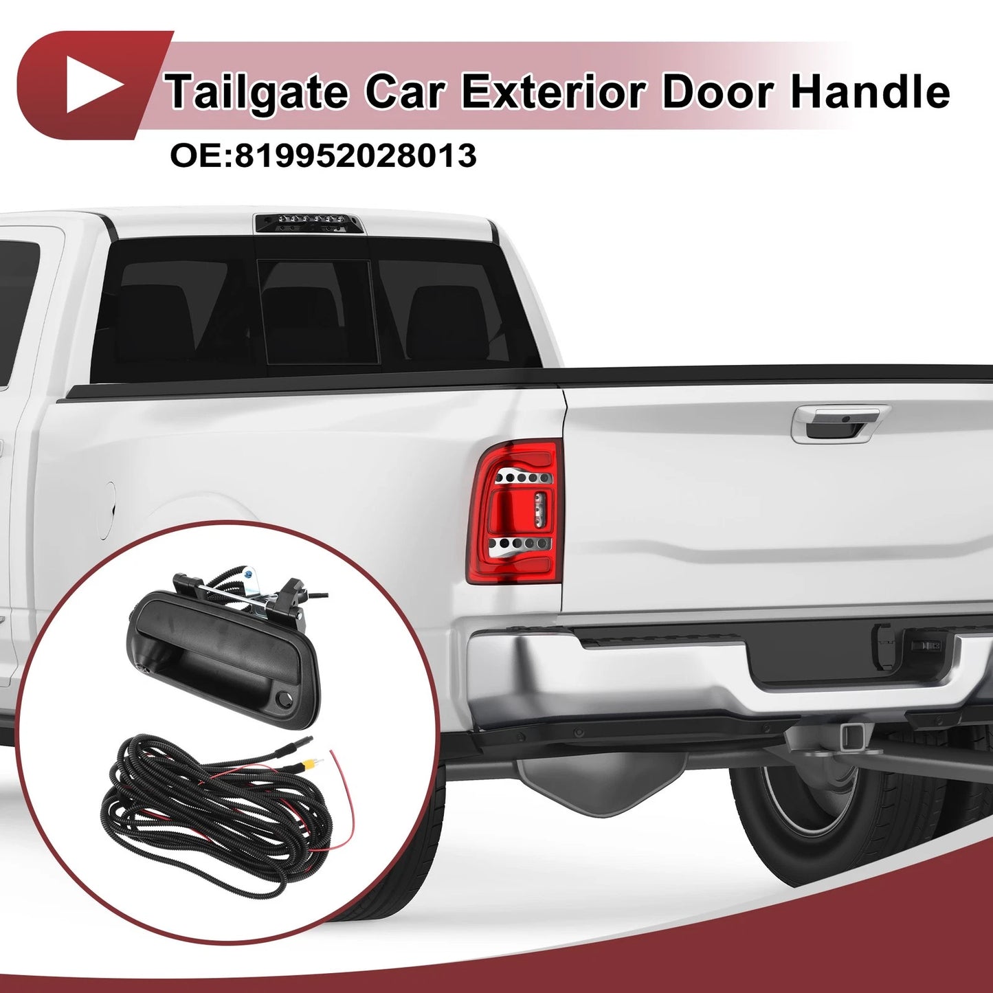 Tailgate Car Exterior Door Handle for Toyota Tundra