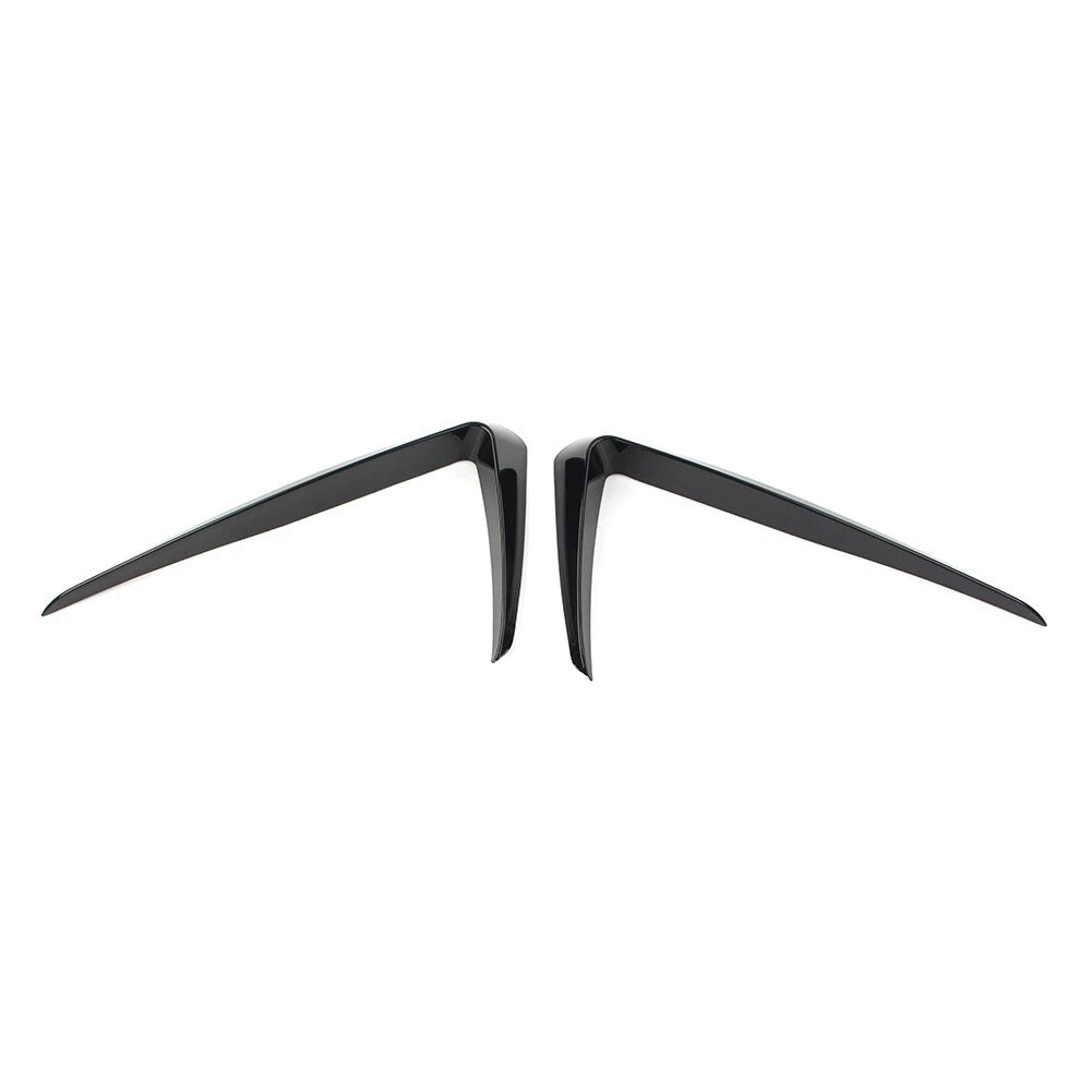 Fog Light Lamp Cover Trim Glossy Black for VW Golf (2013-2016)