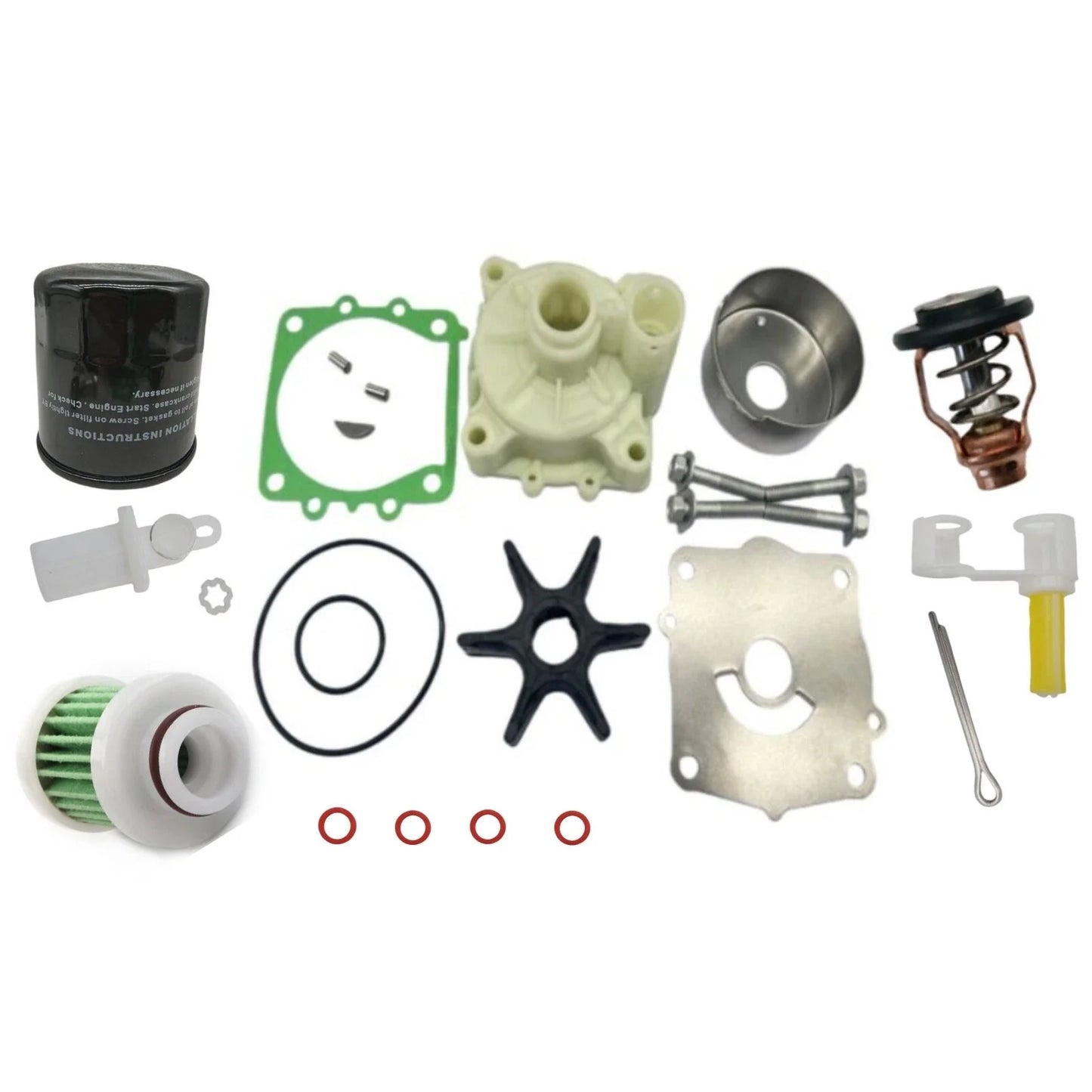Outboard Maintenance Kit for Yamaha 4-Stroke F115/F130 (2002-2014) with Oil Filter