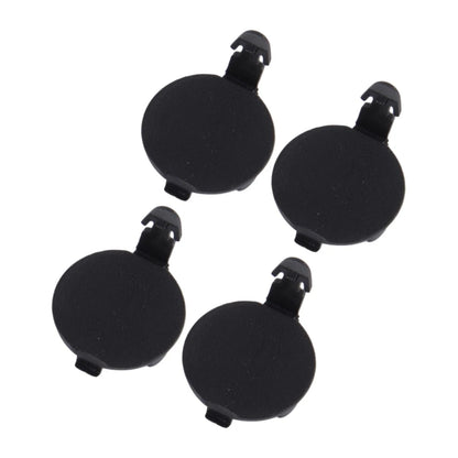 4 x Black Inner Car Door Handle Plug Covers for Toyota Corolla (2014-2018)
