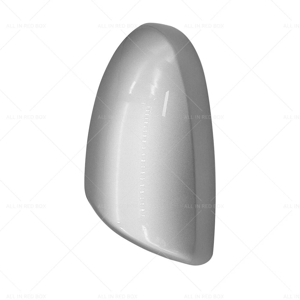 Silver LH Passenger Side Mirror Cover for Mazda 2 3 (2009-2013)