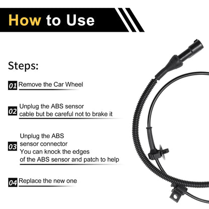 ABS Wheel Speed Sensor for Ford F-150 (2010)