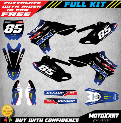 Fury Style Full Decal Kit for Yamaha YZF 450 (2010-2013)