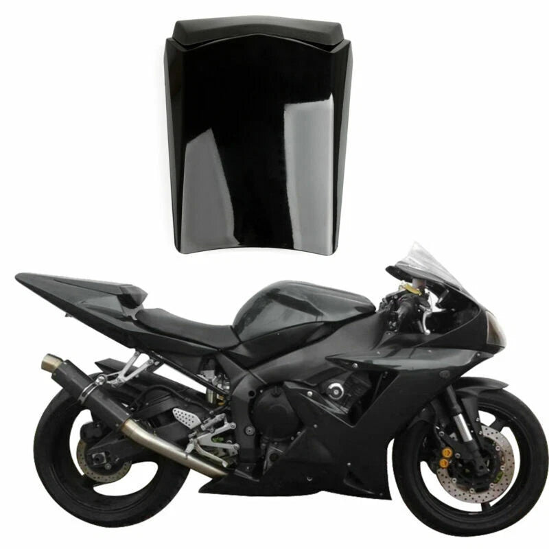 Pillion Seat Cover for Yamaha R1 (2002-2003) Black Fairing