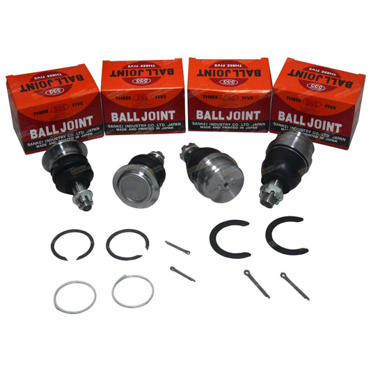 2 x Ball Joint Kit Upper & Lower for Toyota HDJ100 UZJ100 (1998–2007)