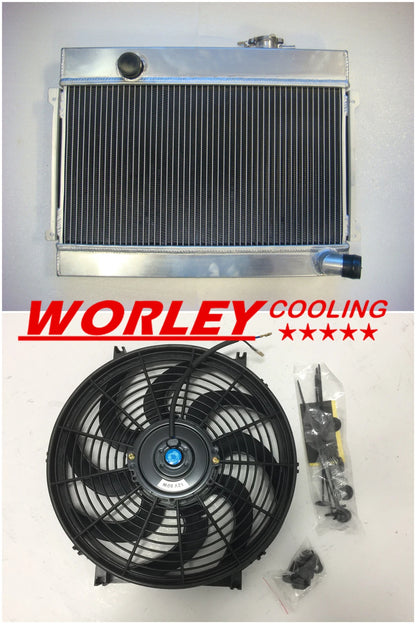 3 Row Alloy Radiator for Datsun 510 / 620 Pickup (1968-1973)