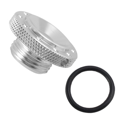 CNC Oil Filler Plug - Silver for Scrambler 400X / Speed 400 / T4 (2023-2025)