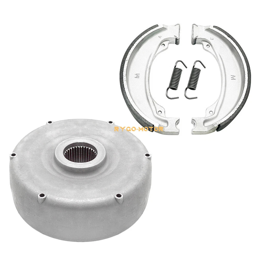 Rear Brake Drum Hub & Shoes for Honda Recon (1997–2023)