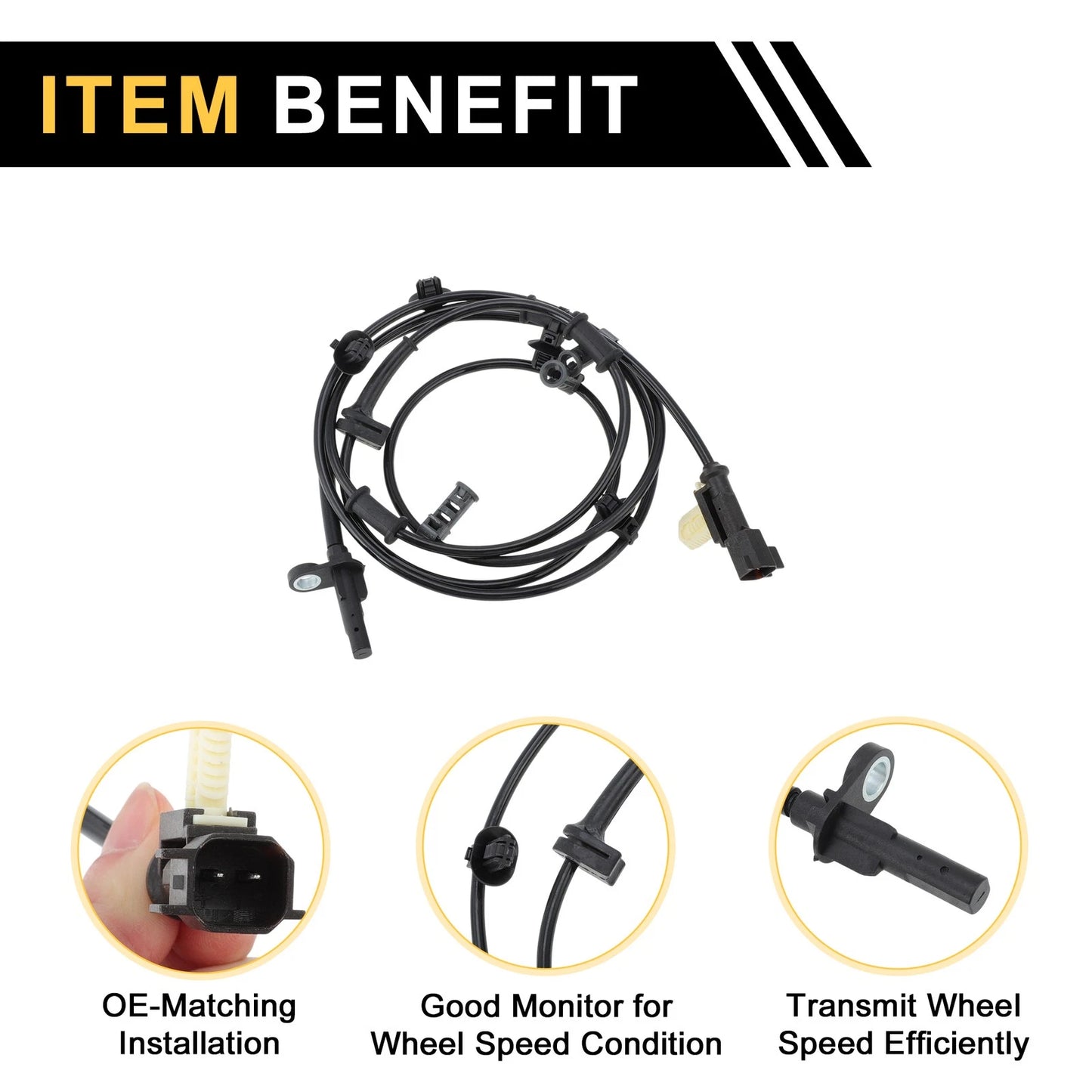 ABS Wheel Speed Sensor for Ford Mustang (2015-2020)