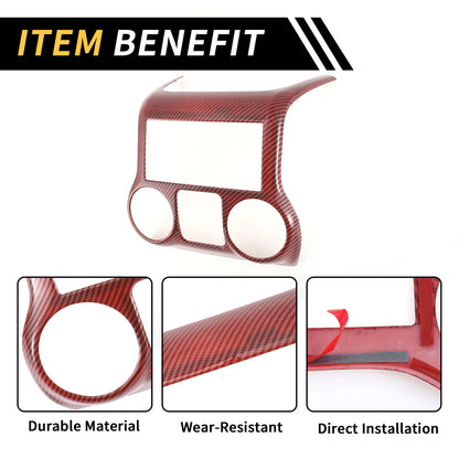 Central Console Dashboard Cover Trim for Jeep Wrangler JK JKU (2011-2017)