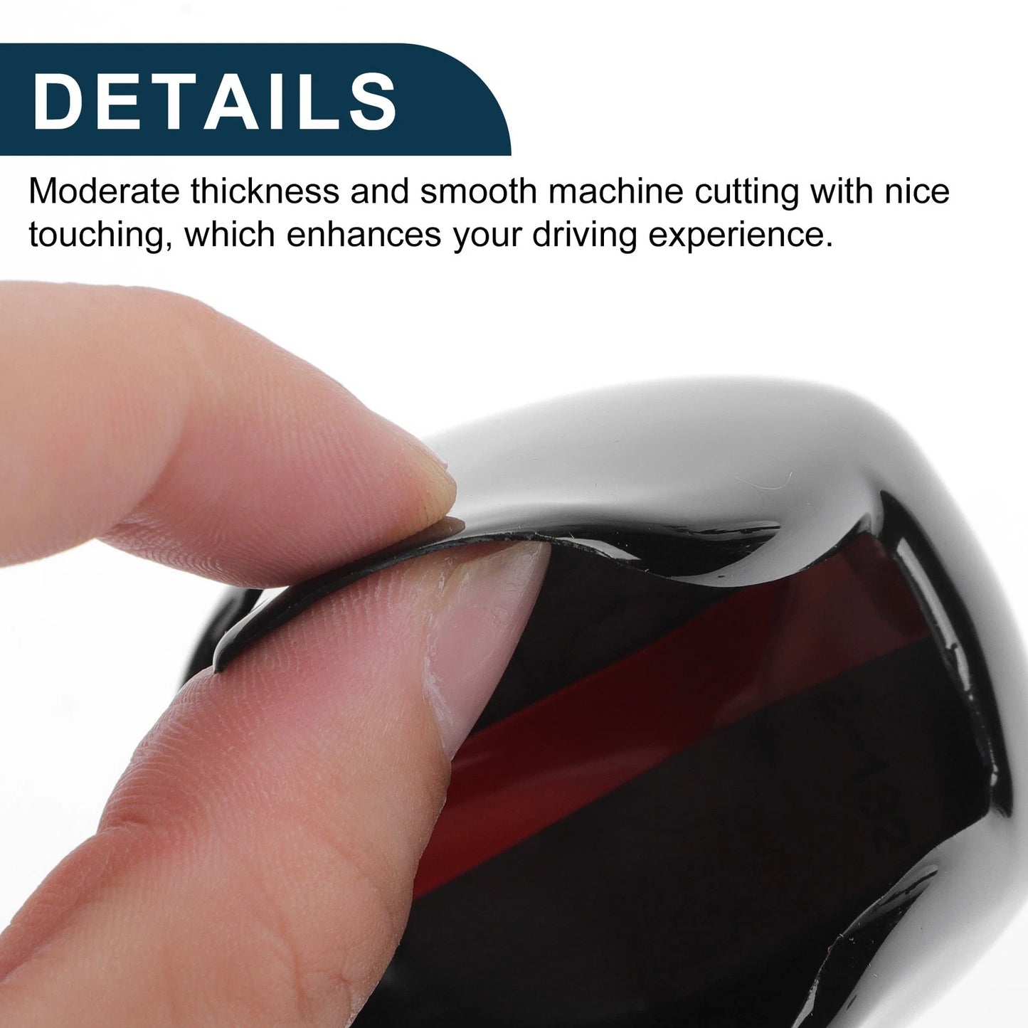 Automatic Gear Shift Knob Cover for Honda Civic (2022-2025) Black