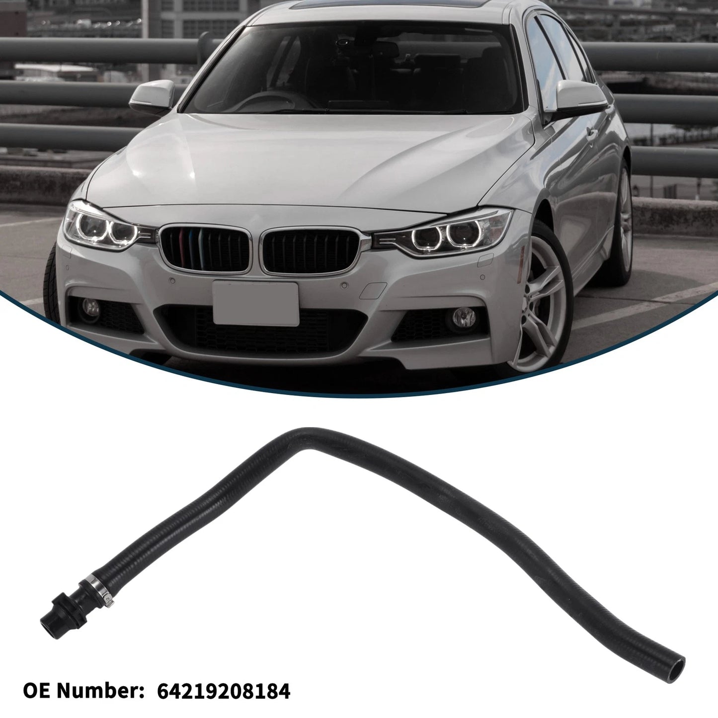 Radiator Hose for BMW 228i Base 2.0L (2014-2016) Cooling System Tube
