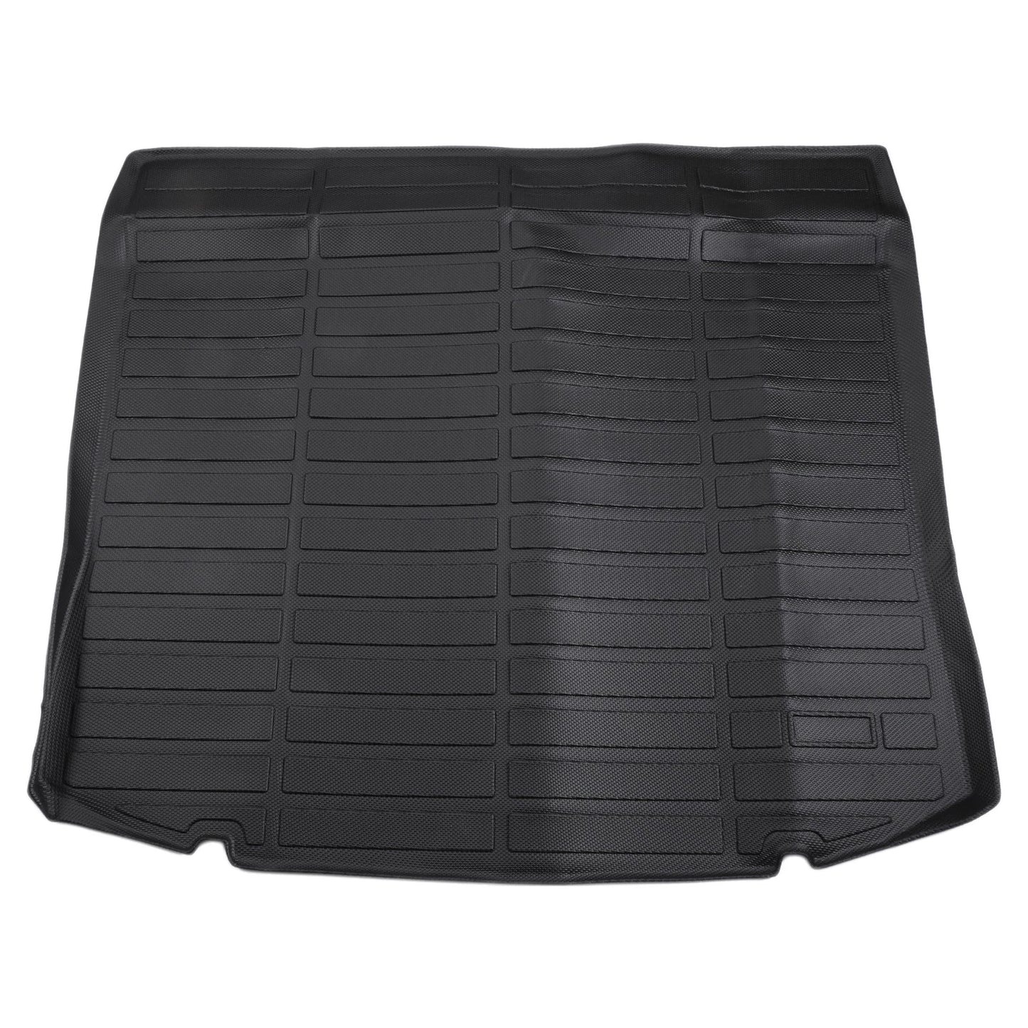 Cargo Liner Rear Trunk Mat for Ford Edge 2015-2024 Long Grid Pattern Black