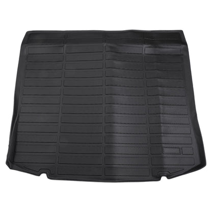 Cargo Liner Rear Trunk Mat for Ford Edge 2015-2024 Long Grid Pattern Black
