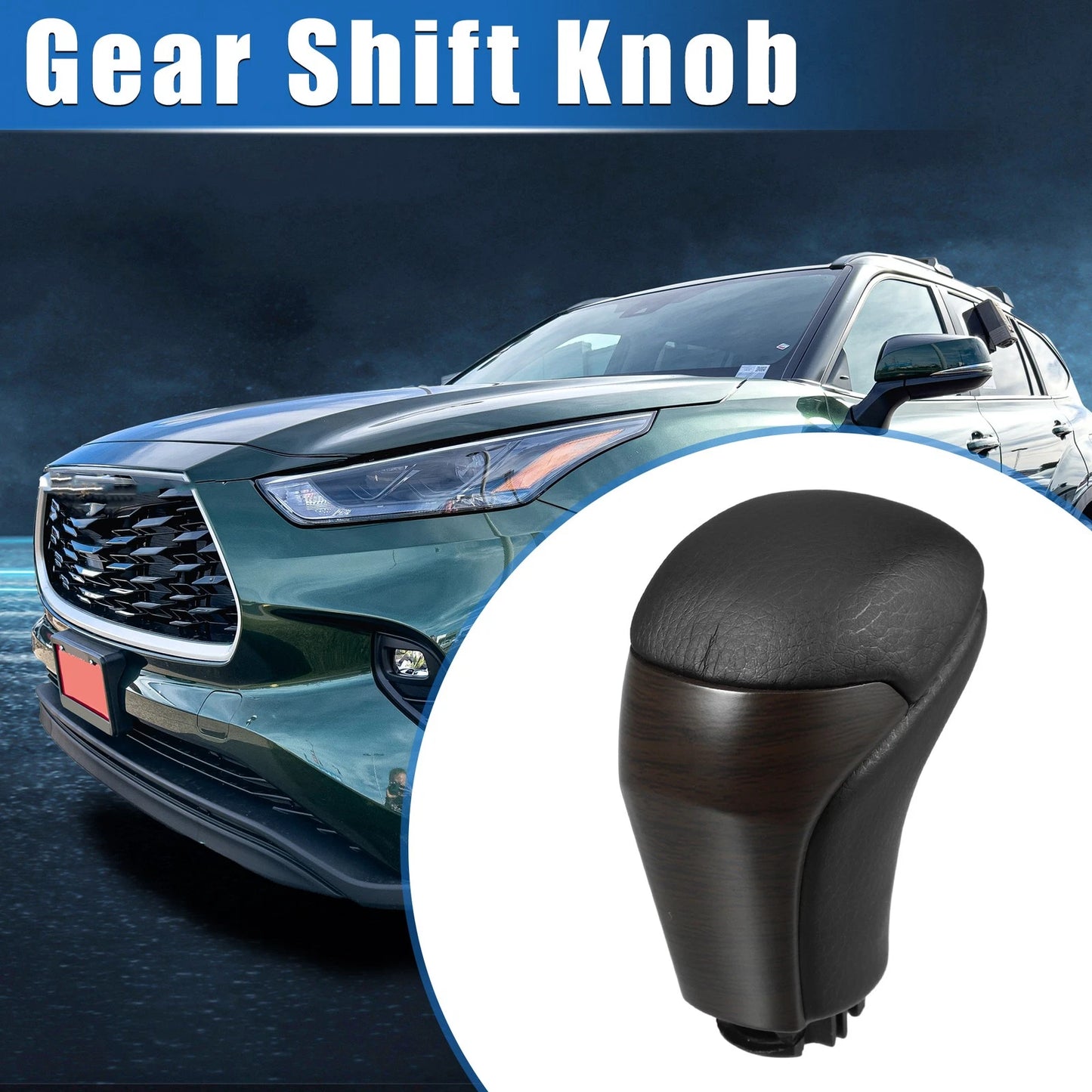 Automatic Gear Shift Knob for Toyota Highlander 2014-2019 Black