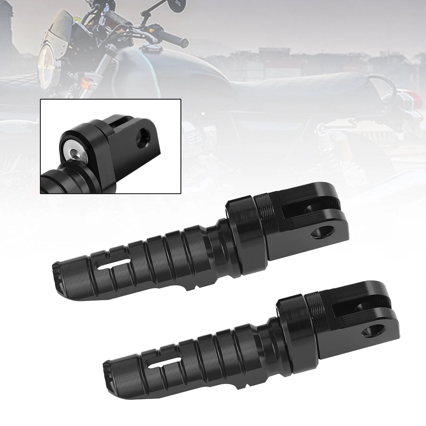 Footrests Foot Pegs for Interceptor 650, Hunter 350 (2018-2023)