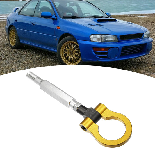 Gold Tone / Front Bumper Ring Eye Tow Hook Screw / for Subaru