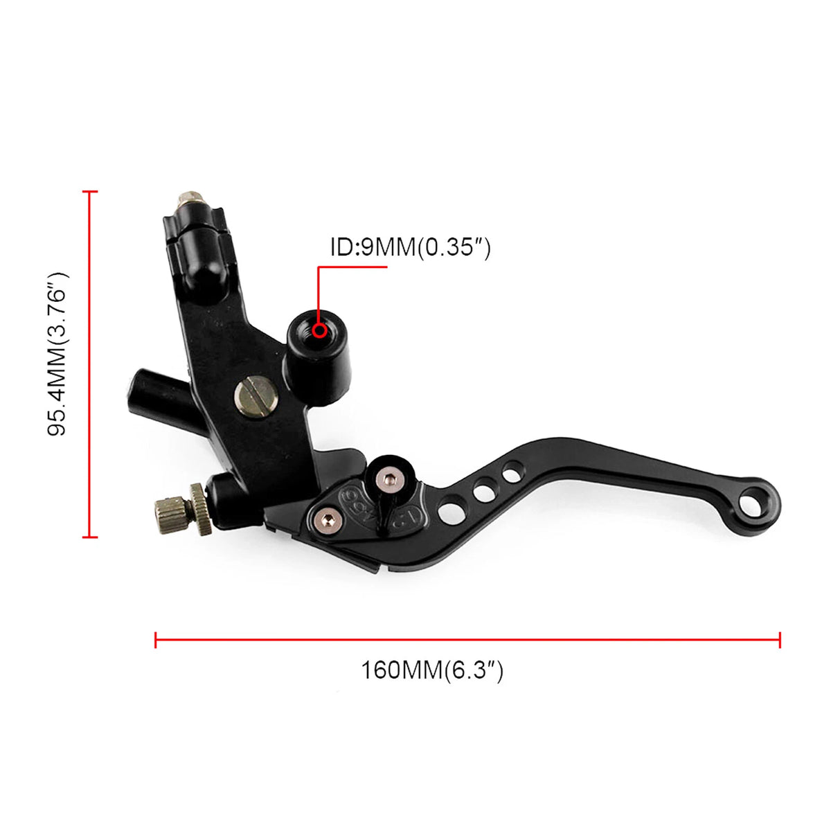 7/8" Hydraulic Brake Pump Master Cylinder Clutch Lever for Universal