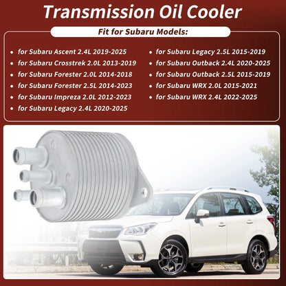 Engine Transmission Oil Cooler for Subaru Ascent (2019-2025) 1 Pcs