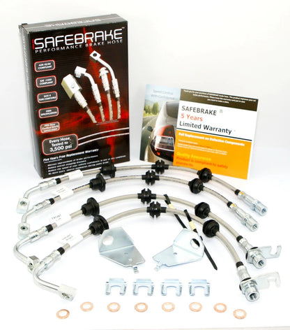 Brake Line Kit for Falcon FG Sedan (322mm/328mm discs PBR Premium calipers)
