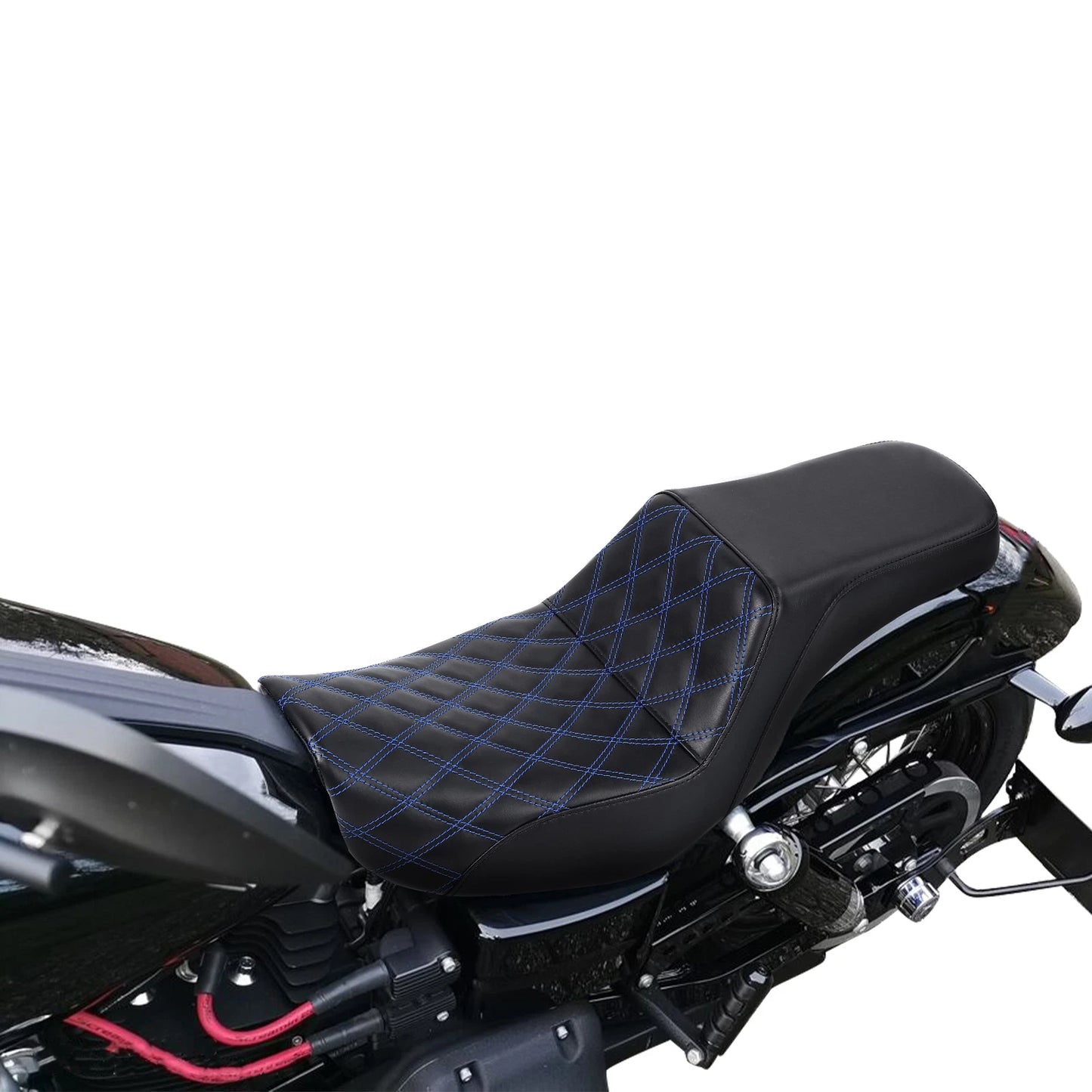 Driver Passenger Seat for Harley Dyna Fat Bob Street Bob Switchback (06-17)