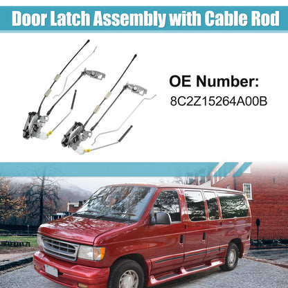 Door Latch Assembly Set for Ford E150 (2004-2014)