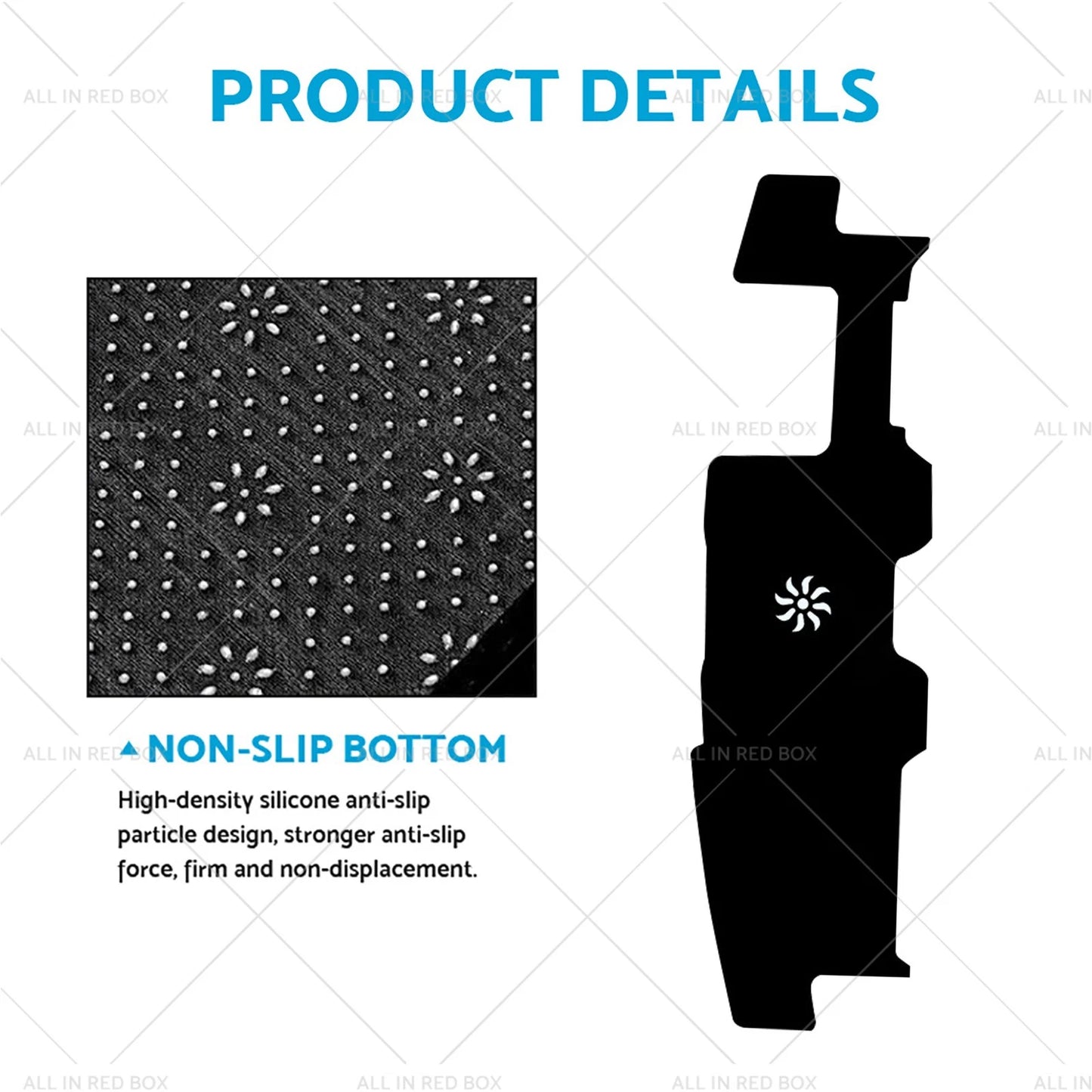 Black Dash Mat for BYD SHARK 2024-2026