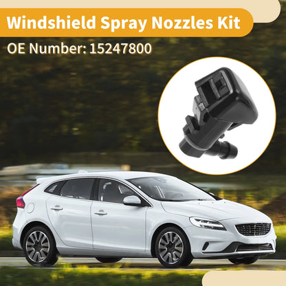 1 Set Windshield Washer Nozzle Kit for Chevrolet Malibu (2008 - 2012)