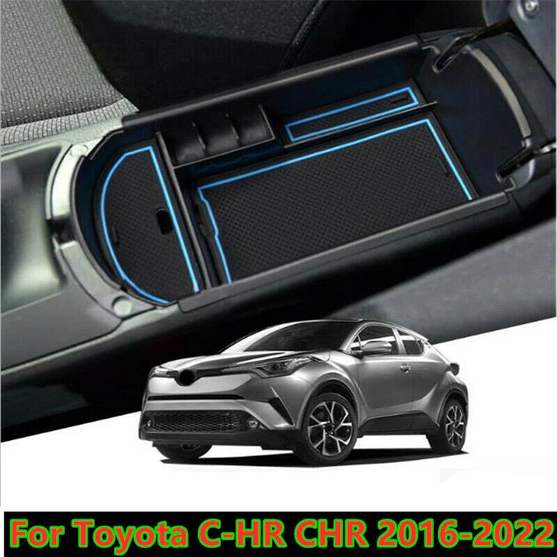 Armrest Center Coin Console Storage Box for Toyota C-HR (2016–2022)