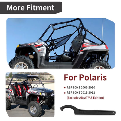 STEEL Shocks Springs Adjustable Tool for Polaris RZR S 800 EFI (2009–2012)