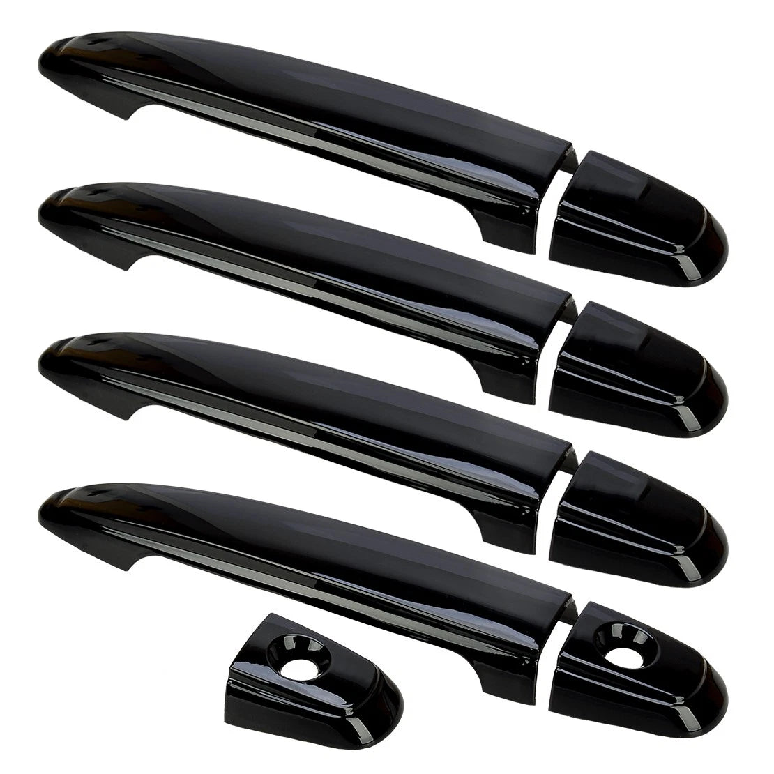 Black Door Handle Trim Cover for Toyota 4Runner (2003-2009)
