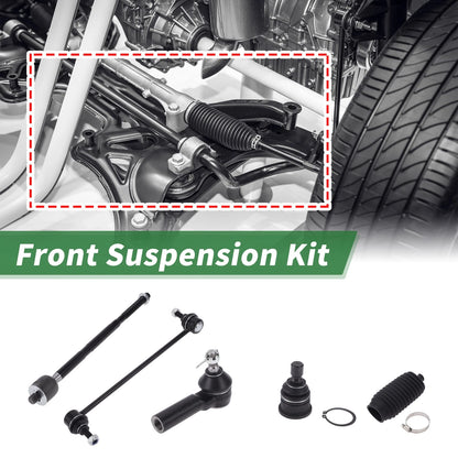 10pcs Tie Rod End Sway Bar Link Front Suspension for Mazda Tribute (2005–2006)