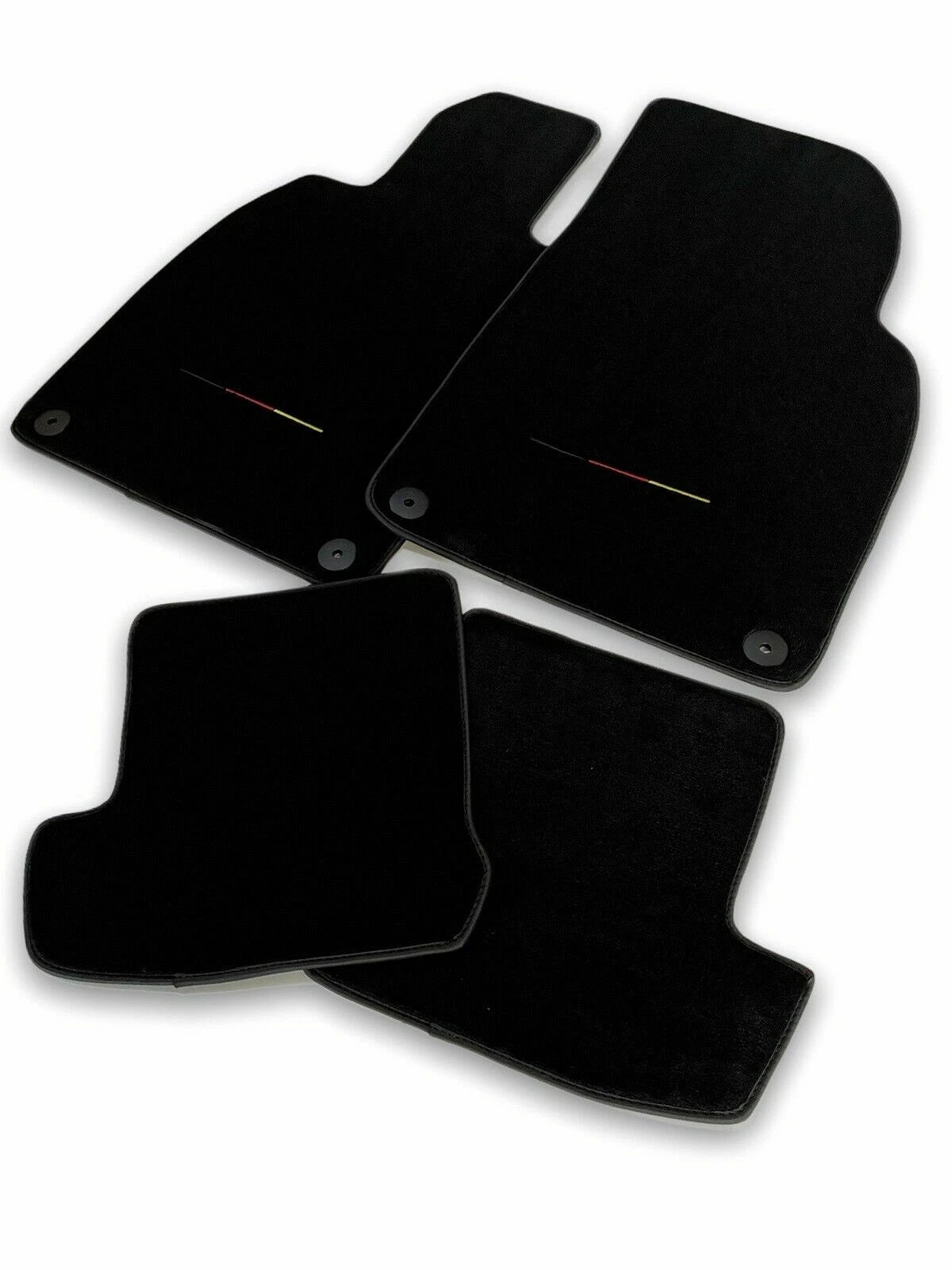Floor Mats for Porsche Cayman 987 LHD Carpet Germany Flag (2006-2012)