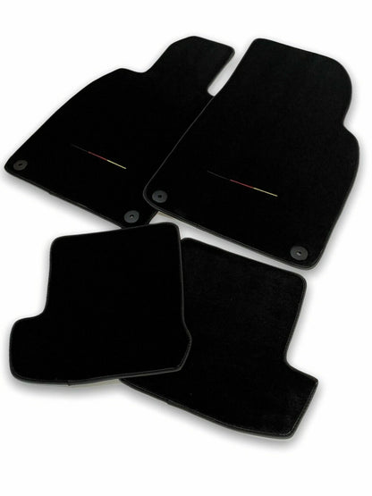 Floor Mats for Porsche Cayman 987 LHD Carpet Germany Flag (2006-2012)