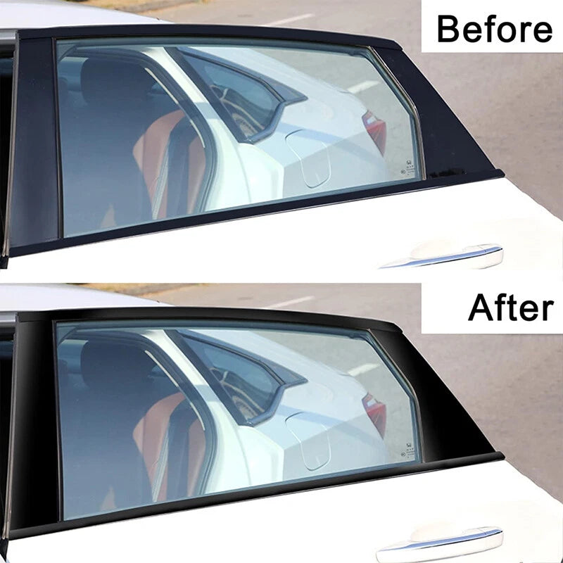 Black Car Pillar Posts Door Cover Trim for Honda Accord Sedan (2018-2022)