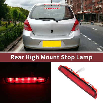 Red LED Third Brake Light for Toyota Yaris Mk3 Hatchback (2012-2020)