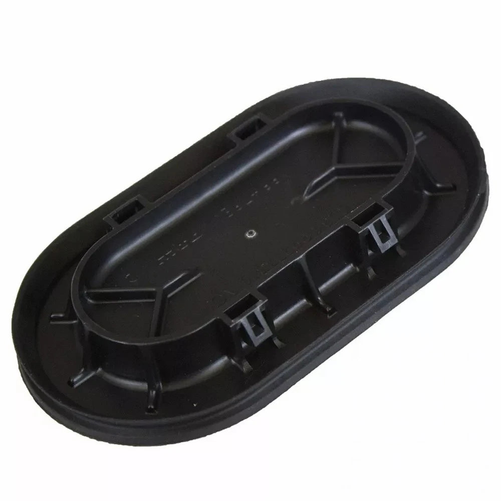 Black Oval Drain Plug Cover for Ford Truck Bed (2004-2014)