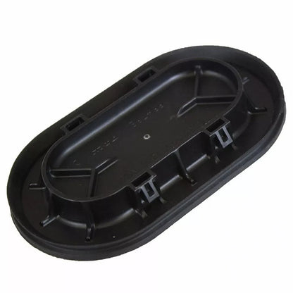 Black Oval Drain Plug Cover for Ford Truck Bed (2004-2014)