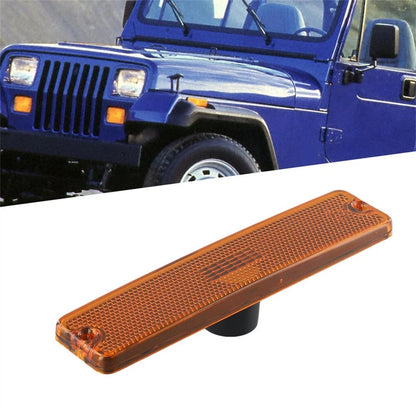 Front Bumper Side Marker Lights for Jeep Wrangler YJ (1987-1995)
