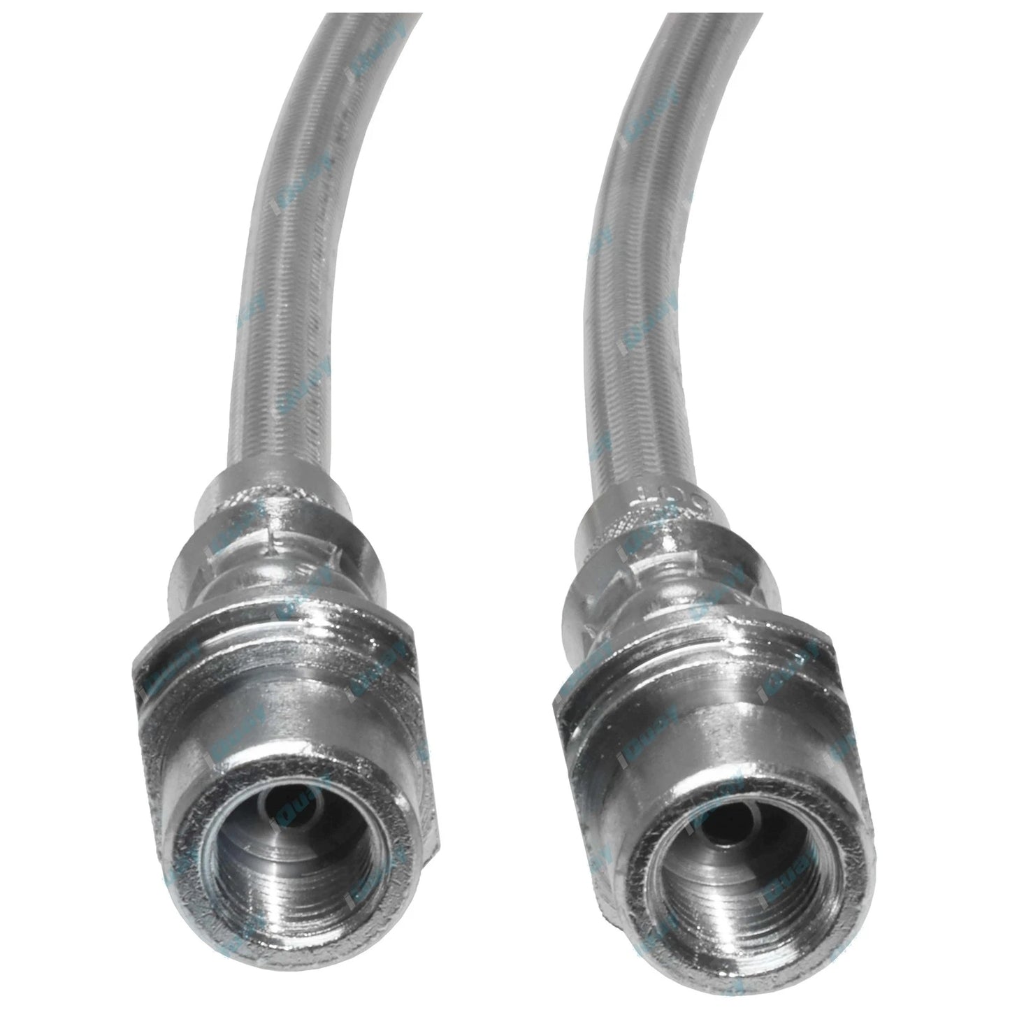 Front Extended Stainless Steel Braided Brake Hoses for Hilux GUN125 GUN126 (2015-2019)