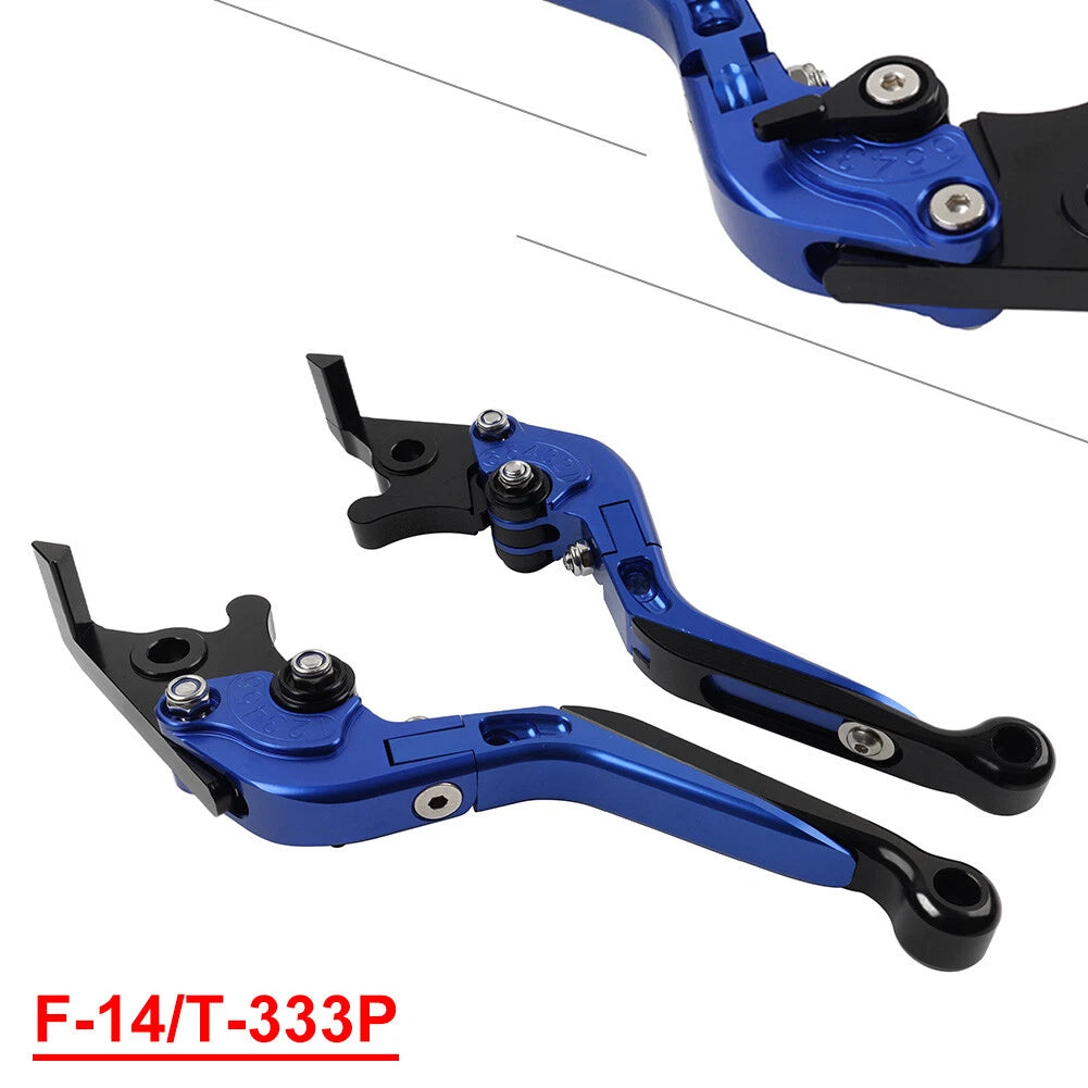 CNC Blue Extendable Brake Clutch Levers for STREET TWIN THRUXTON/StreetCup